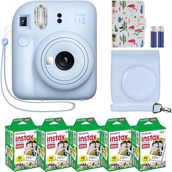 Fujifilm Instax Mini 12 Camera & Accessory Bundle