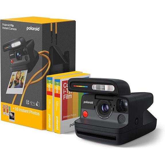 Polaroid Flip Instant Camera + Color Film Bundle