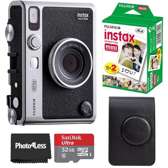 Fujifilm Instax Mini EVO Camera & Film Pack