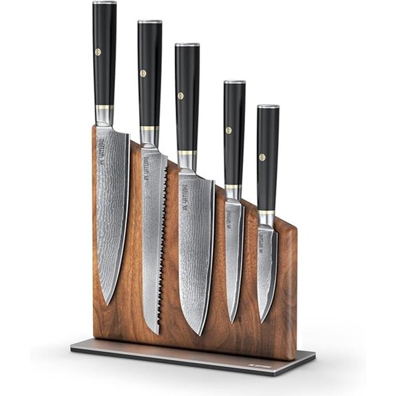 Yatoshi Magnetic Japanese Knife Set (6 pcs)