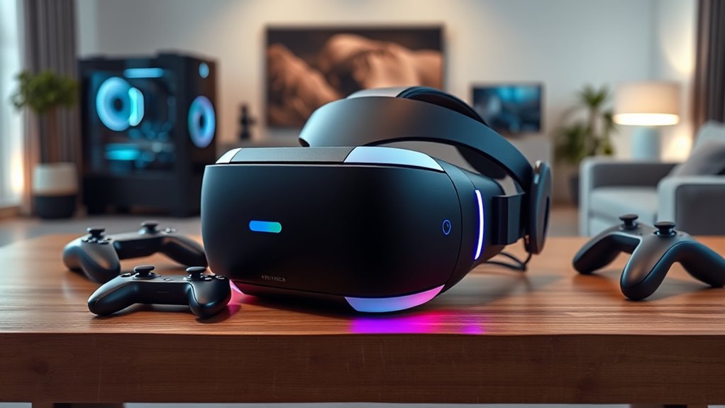 key vr headset features