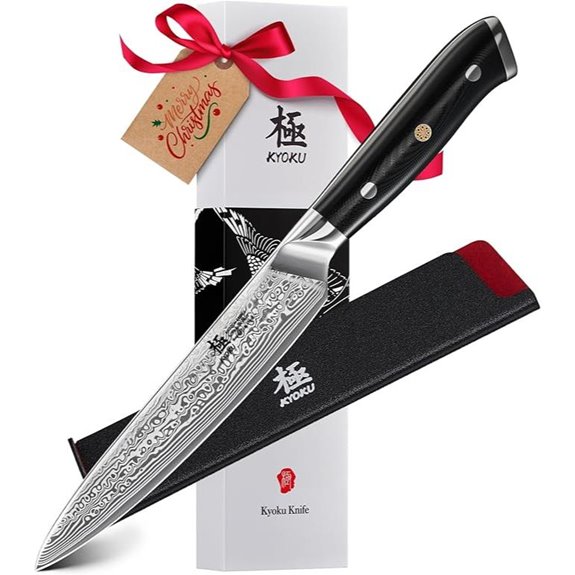 KYOKU 6 Shogun Chef Knife with Sheath