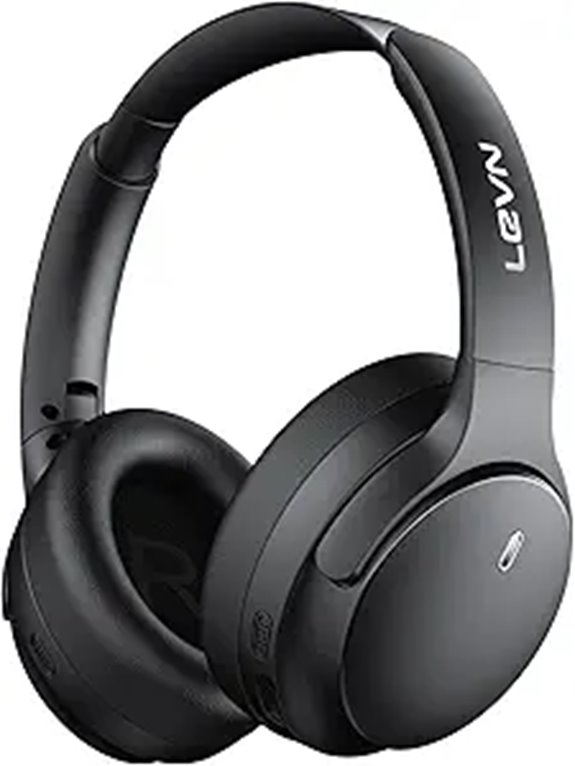 LEVN Wireless Noise Cancelling Headphones with 70H Playtime
