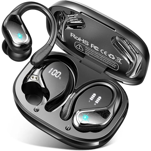 Wireless Earbuds with 75H Battery and Noise Cancelling