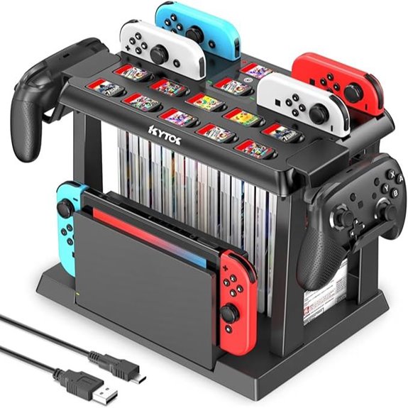 Switch Games & Controller Charging Station