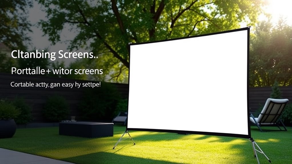 portable durable easy setup