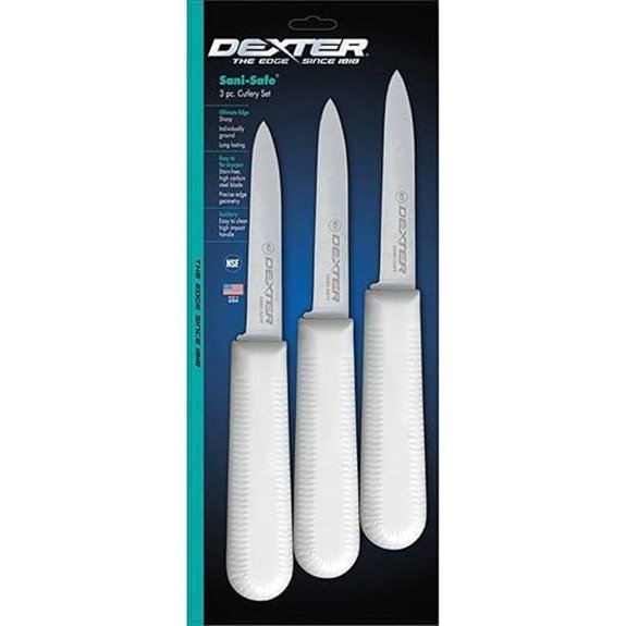 Dexter-Russell Sani-Safe 3-Piece Paring Knife Set