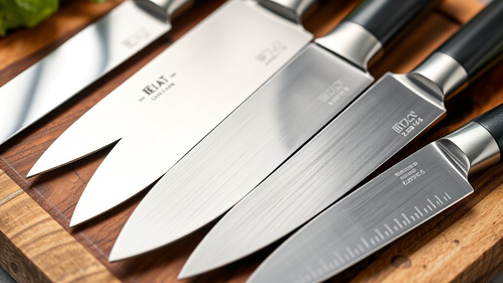 sharpness durability comfort maintenance