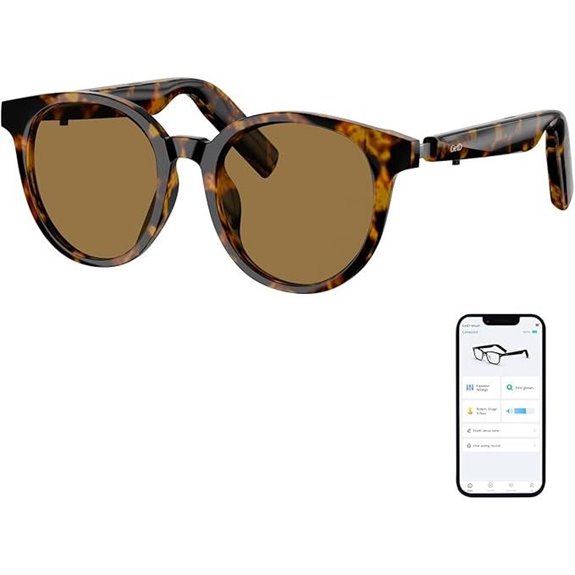 GetD Smart Sunglasses with Bluetooth and AI Translator