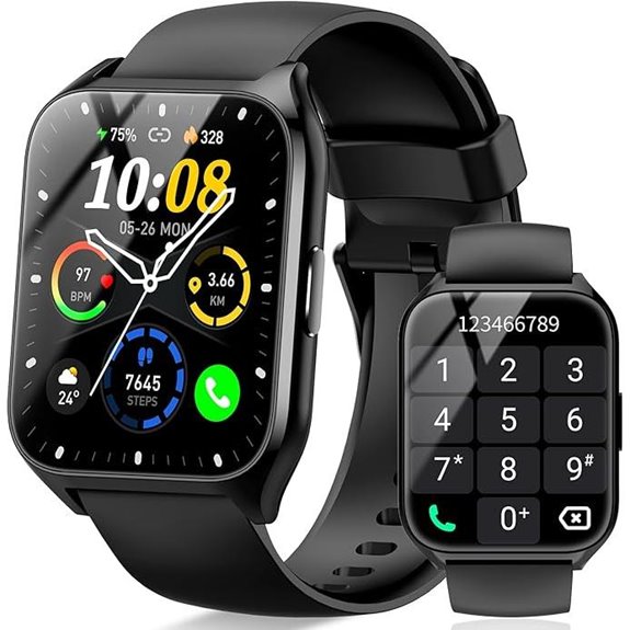 smartwatch with calls and sports