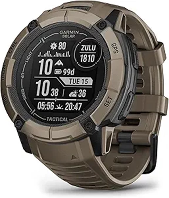 Garmin Instinct 2X Solar Tactical GPS Smartwatch
