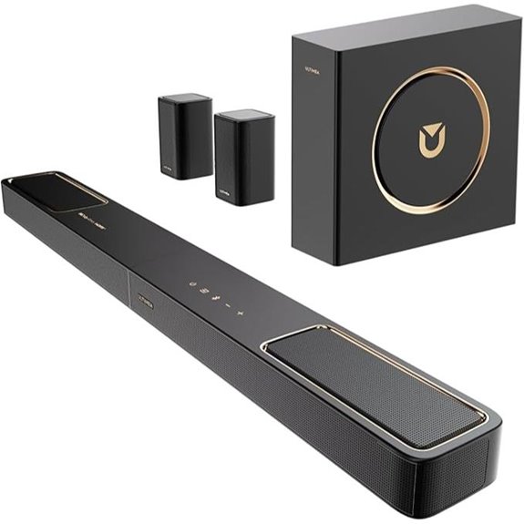 ULTIMEA 5.1.2ch Dolby Atmos Sound Bar System