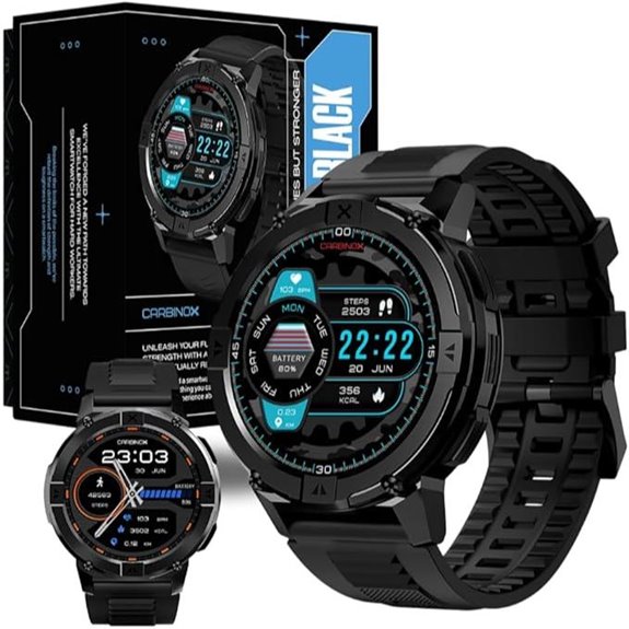 CARBINOX X-Ranger Smart Watch with Calls and Waterproof