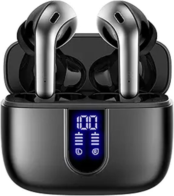 TAGRY Wireless Bluetooth Earbuds with Charging Case