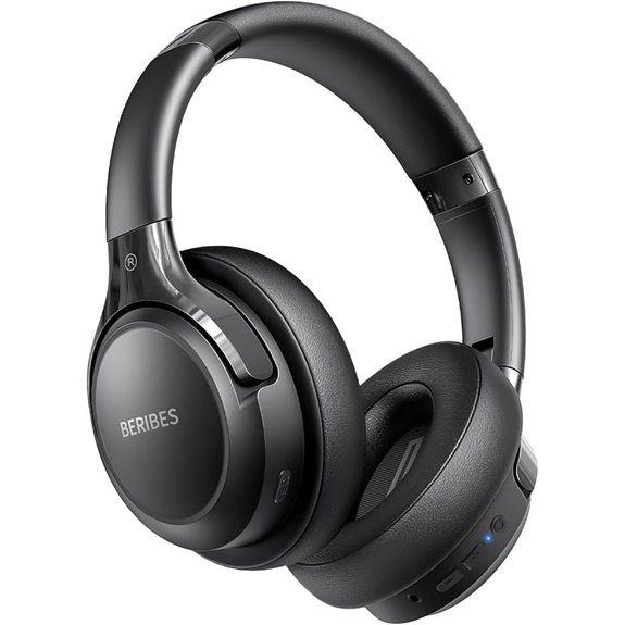 BERIBES Over-Ear Bluetooth Headphones 65H Microphone