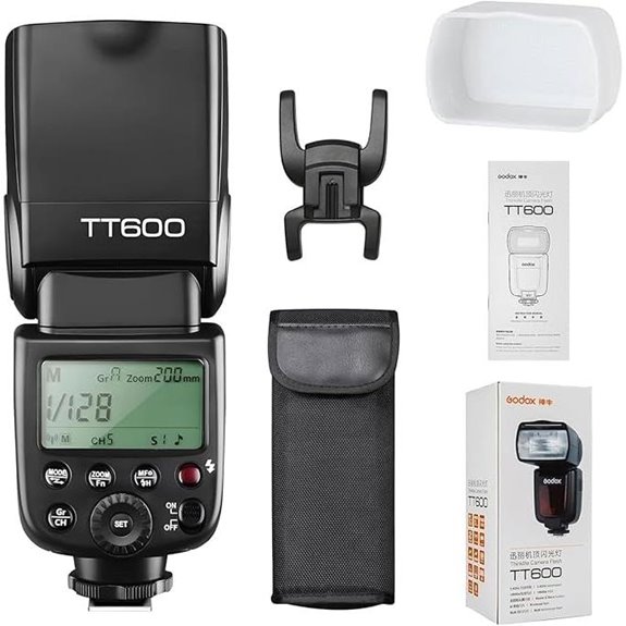 Godox TT600 Wireless Camera Flash with Diffuser
