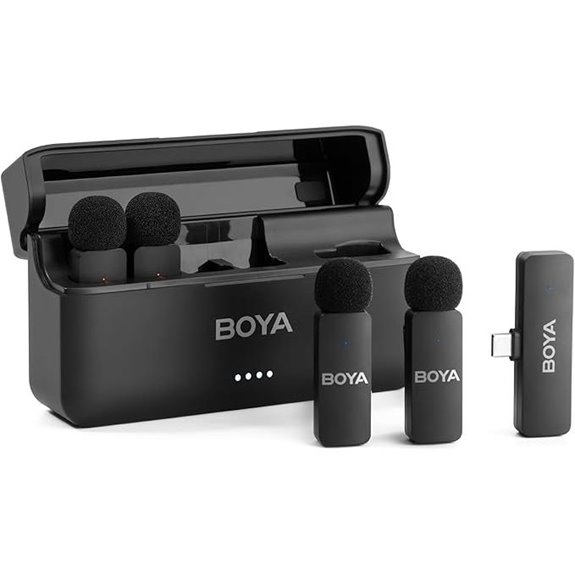 BOYA BY-V4U Wireless Lavalier Microphone for iPhone