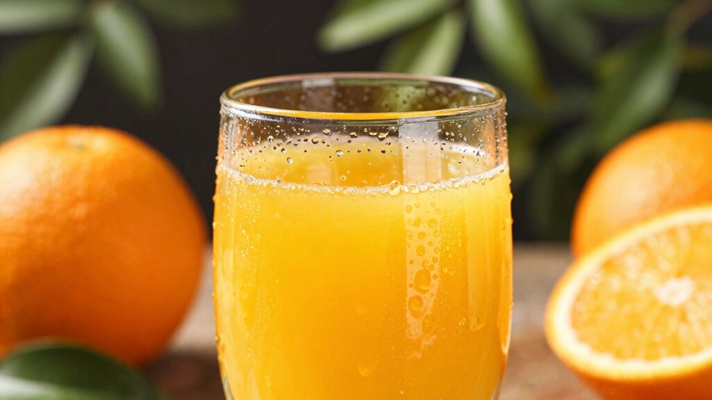 camera settings for fresh juice