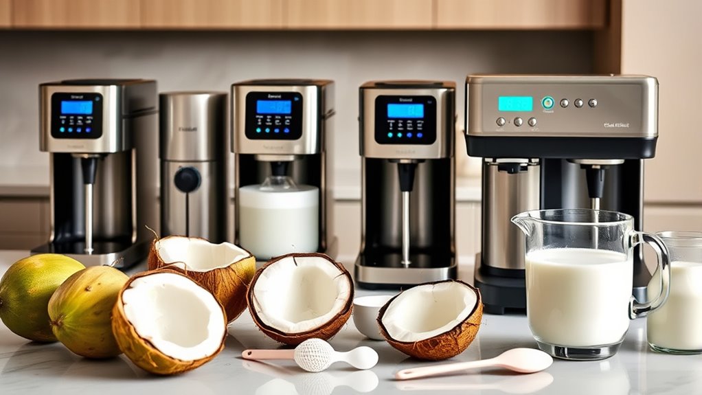 coconut milk machine considerations