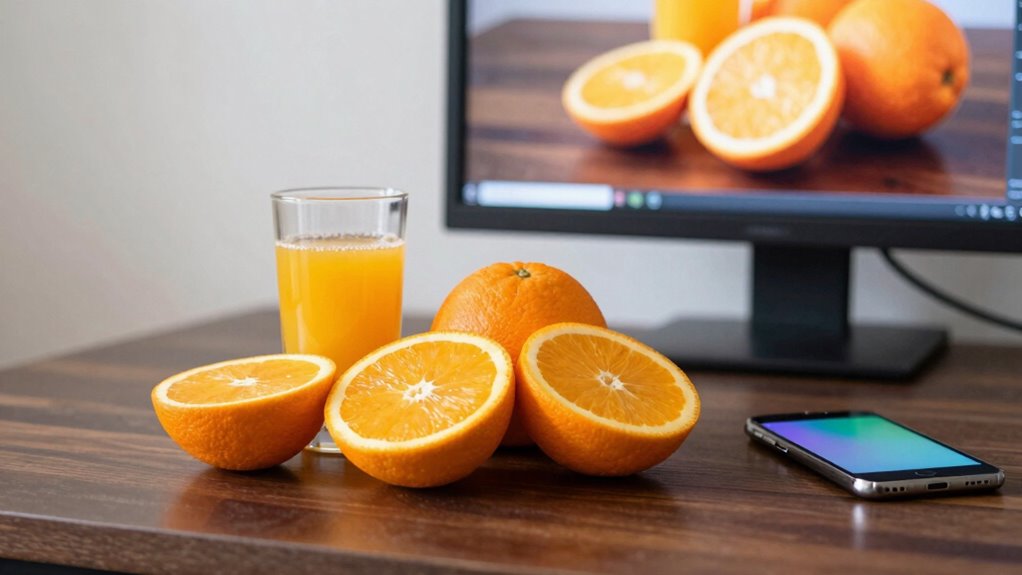 color calibration affects photo appearance