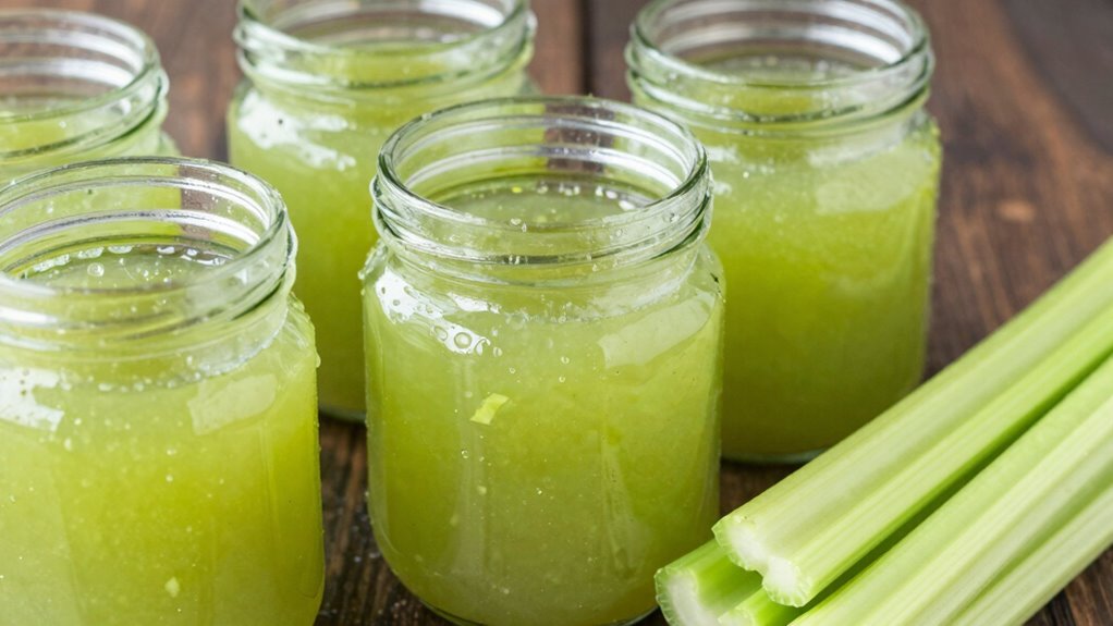 cut celery evenly for optimal