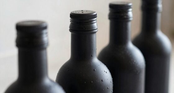 effects of light blocking bottles