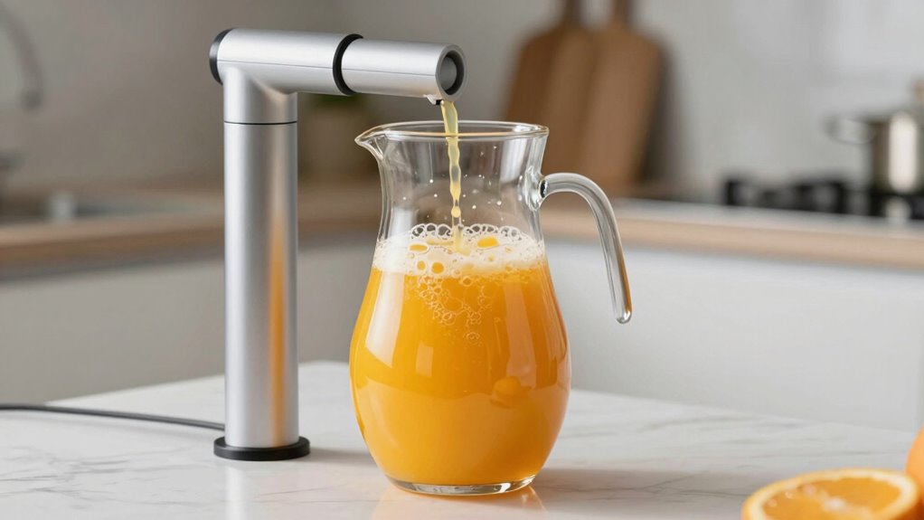 home juice oxygenation process