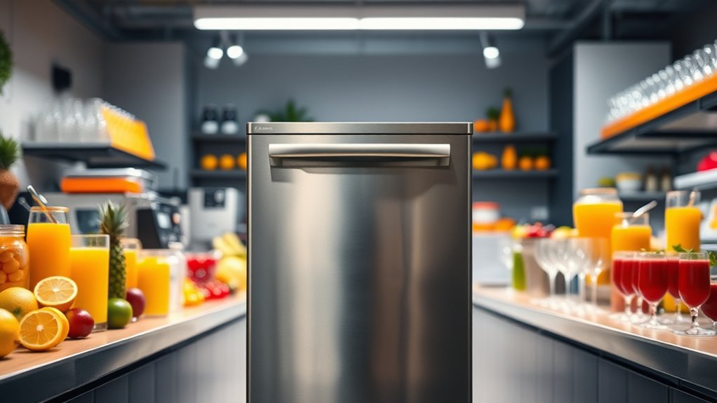 juice bar dishwasher considerations