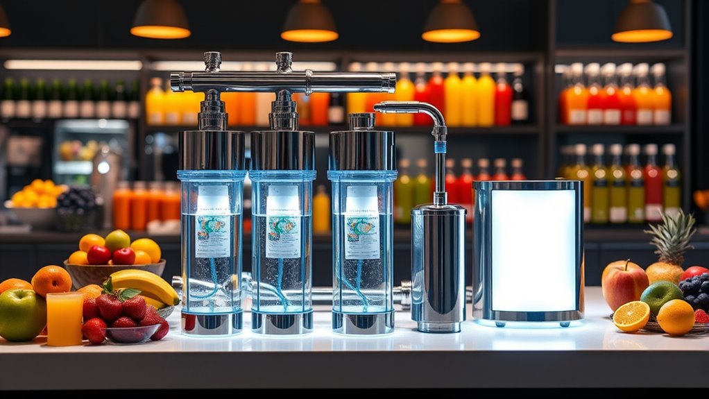 juice bar water filtration