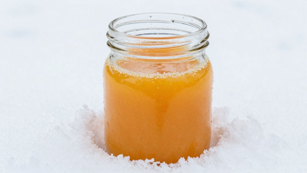 juice freezing storage taste