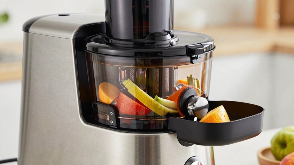 juice yield and motor efficiency