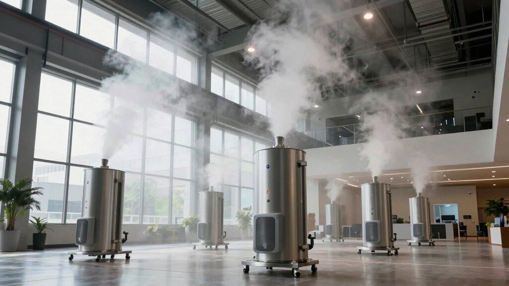 large space humidifier considerations