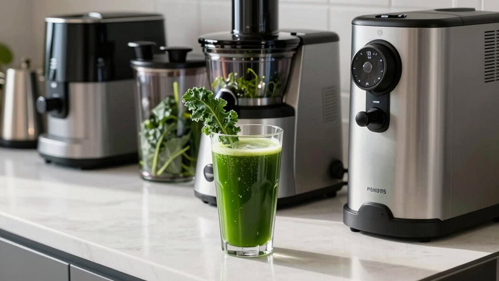 leafy green juicer features