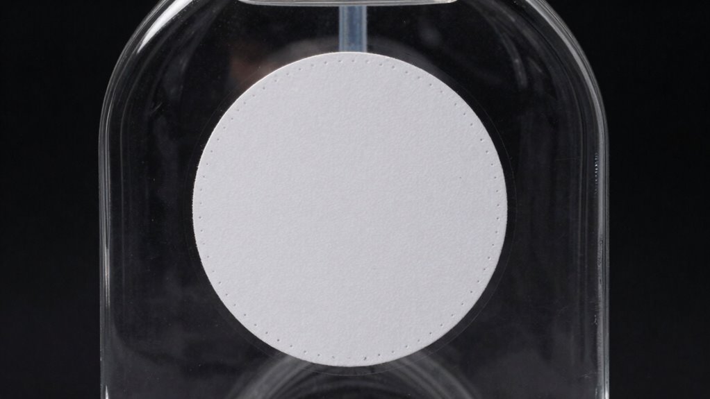 master round bottle labeling