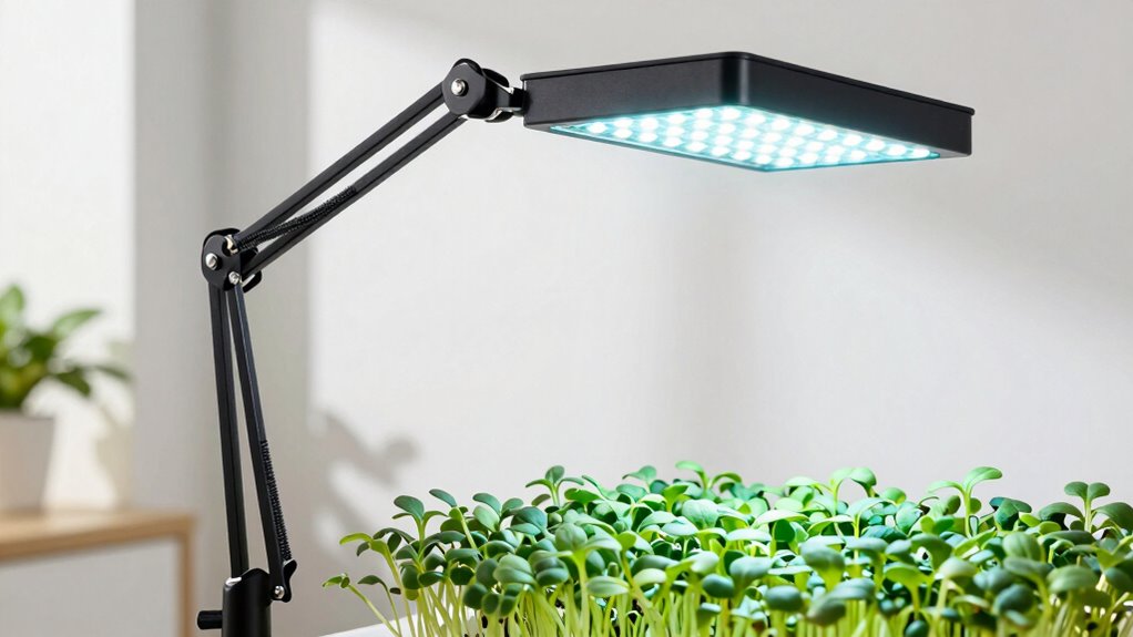 optimal microgreens grow setup