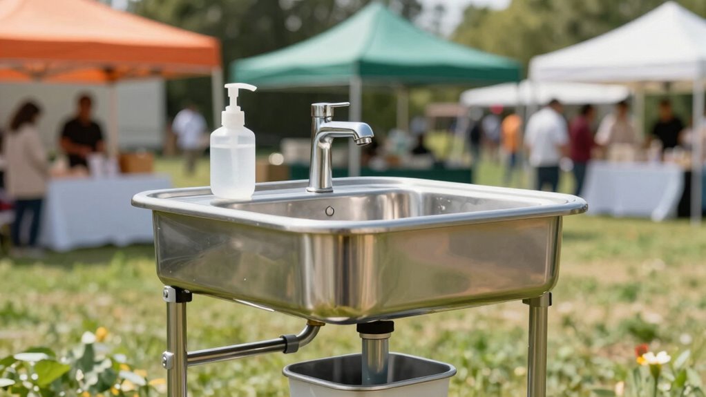 portable handwashing sink considerations