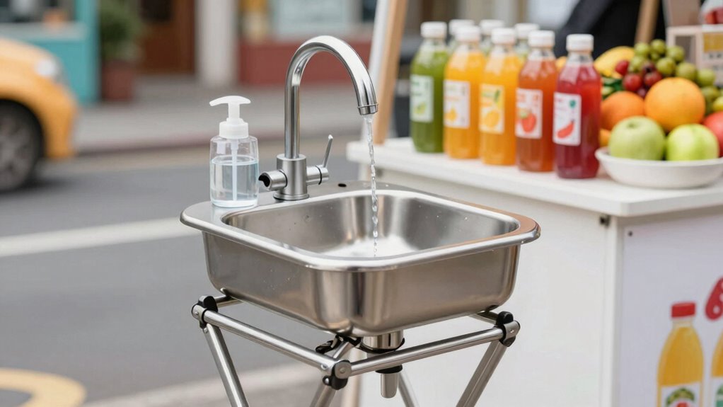 portable handwashing station