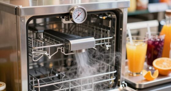 rinse temperature ensures hygiene