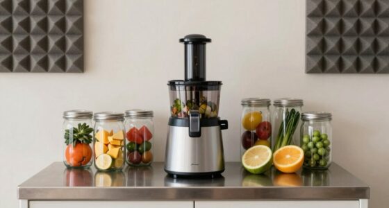 silent juicing station setup