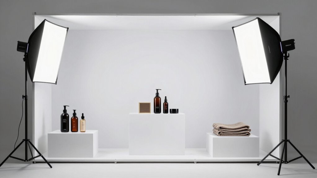 size lighting backdrop options