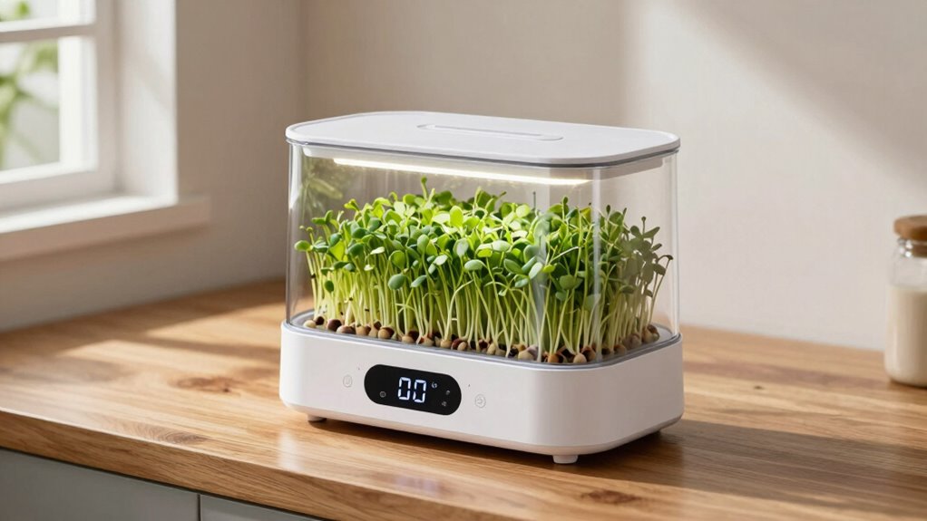 sprouter capacity and features