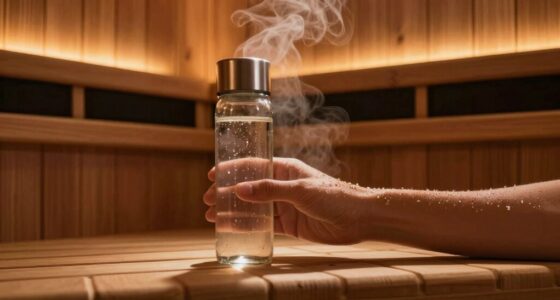 stay hydrated during sauna