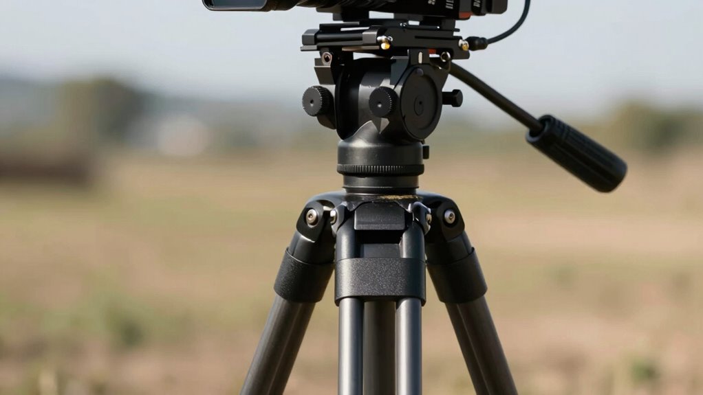 sturdy portable adjustable tripod