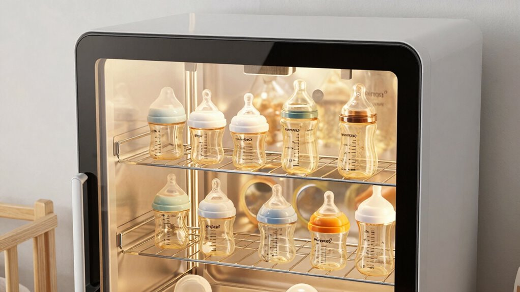 top bottle drying cabinets