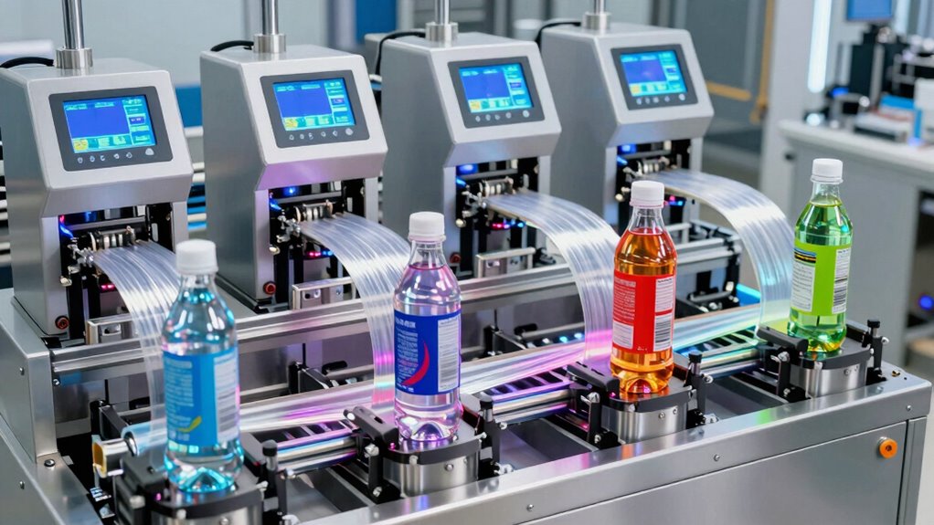 top bottle shrink band machines