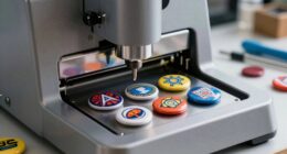 top button maker machines