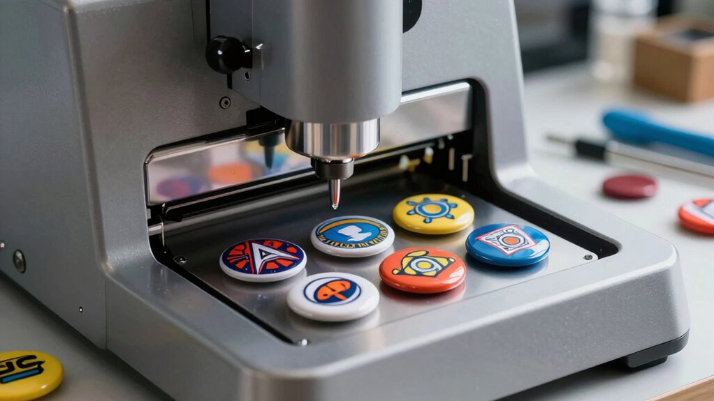 top button maker machines