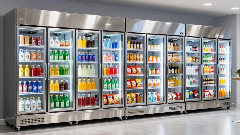 top commercial display refrigerators