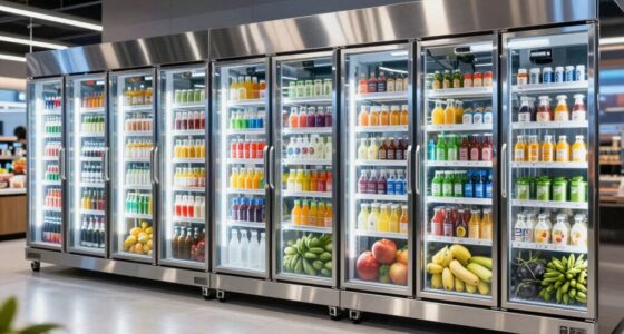 top glass door fridge list