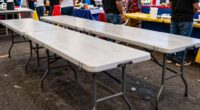 top heavy duty vendor tables